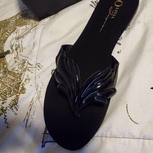 Black sandals
